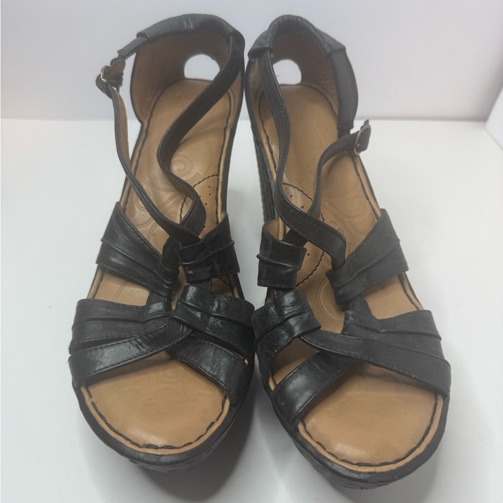 Black Strappy Women's Sandals